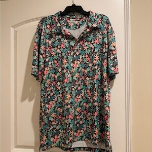 Chubbies Tropical Print Polo Shirt